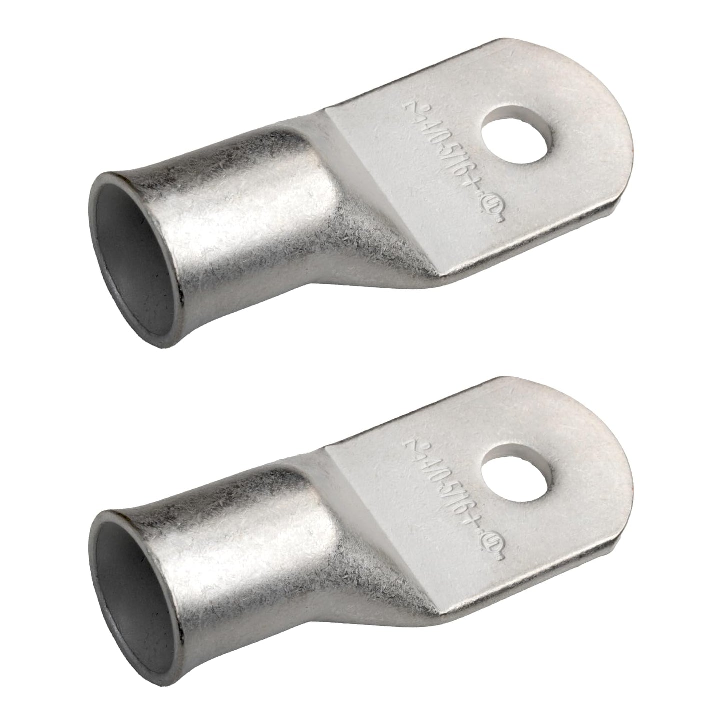 4/0 AWG (0000 Gauge) (XL), 5/16" Stud, Tinned Copper Battery Cable Ends, Wire Lugs, Marine Grade, MD4056PXL
