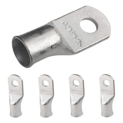 2/0 AWG (00 Gauge) 5/16" Stud, Tinned Copper Battery Cable Ends, Wire Lugs, Marine Grade, MD2056P