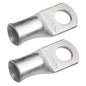 1/0 AWG (0 Gauge) 3/8" Stud, Tinned Copper Battery Cable Ends, Wire Lugs, Marine Grade, MD1038P
