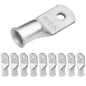 1AWG (1 Gauge) #10 Stud, Tinned Copper Battery Cable Ends, Wire Lugs, Marine Grade, MD0110P