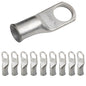 4 AWG (4 Gauge) 3/8" Stud, Tinned Copper Battery Cable Ends, Wire Lugs, Marine Grade, MD0438P
