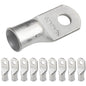 2/0 AWG (00 Gauge) 5/16" Stud, Tinned Copper Battery Cable Ends, Wire Lugs, Marine Grade, MD2056P