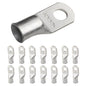 2/0 AWG (00 Gauge) 3/8" Stud, Tinned Copper Battery Cable Ends, Wire Lugs, Marine Grade, MD2038P