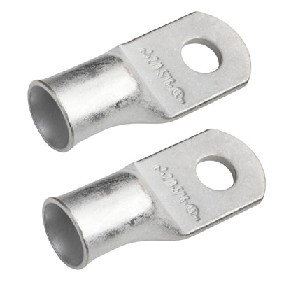 2/0 AWG (00 Gauge) 5/16" Stud, Tinned Copper Battery Cable Ends, Wire Lugs, Marine Grade, MD2056P