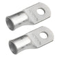 2/0 AWG (00 Gauge) 5/16" Stud, Tinned Copper Battery Cable Ends, Wire Lugs, Marine Grade, MD2056P
