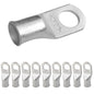 2/0 AWG (00 Gauge) 1/2" Stud, Tinned Copper Battery Cable Ends, Wire Lugs, Marine Grade, MD2012P