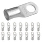 2/0 AWG (00 Gauge) 1/2" Stud, Tinned Copper Battery Cable Ends, Wire Lugs, Marine Grade, MD2012P