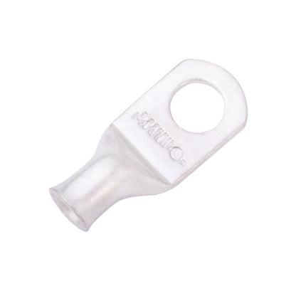 6 AWG (6 Gauge) 5/16" Stud, (Wide Pad) Tinned Copper Battery Cable Ends, Wire Lugs, Marine Grade, MD0656PW