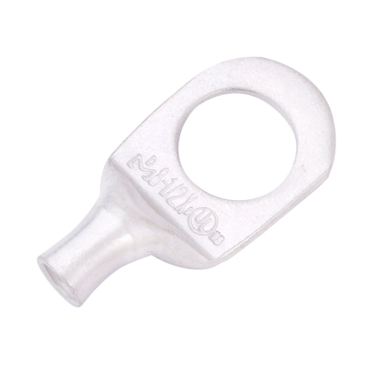 8 AWG (8 Gauge) 1/2" Stud, Tinned Copper Battery Cable Ends, Wire Lugs, Marine Grade, MD0812PX