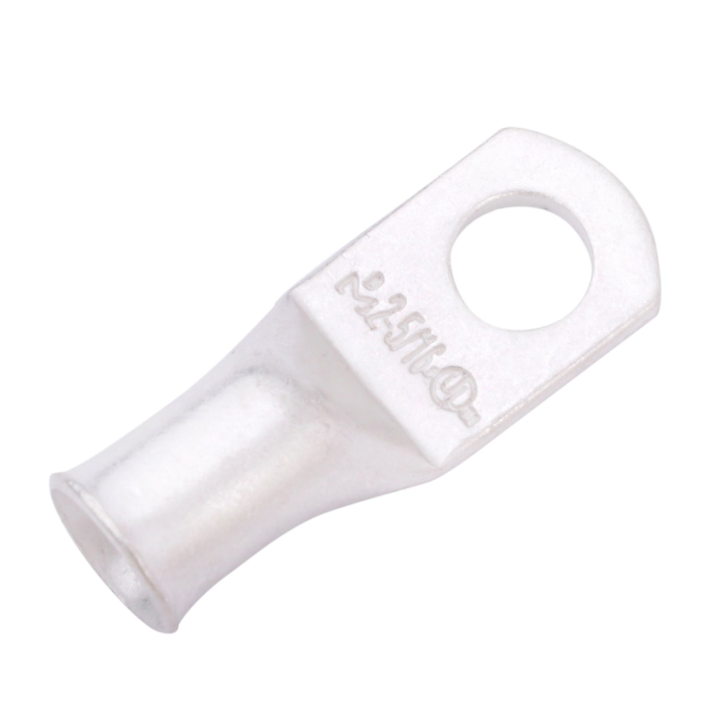 2 AWG (2 Gauge) 5/16" Stud, Tinned Copper Battery Cable Ends, Wire Lugs, Marine Grade, MD0256P