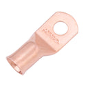 3/0 AWG, 3/8" Stud, Bare Copper Battery Cable Ends, Wire Lugs, Heavy Duty, MD3038U - 1