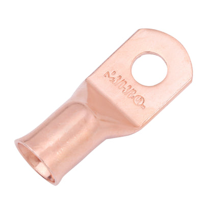 3/0 AWG (000 Gauge) 3/8" Stud, Bare Copper Battery Cable Ends, Wire Lugs, Heavy Duty, MD3038U