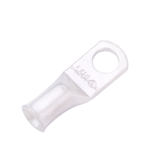 6 AWG (6 Gauge) 1/4" Stud, Tinned Copper Battery Cable Ends, Wire Lugs, Marine Grade, MD0614P