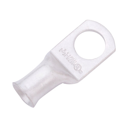 1AWG (1 Gauge) 1/2" Stud, Tinned Copper Battery Cable Ends, Wire Lugs, Marine Grade, MD0112PW