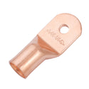 4/0 AWG, 1/4" Stud, Bare Copper Battery Cable Ends, Wire Lugs, Heavy Duty, MD4014U - 1