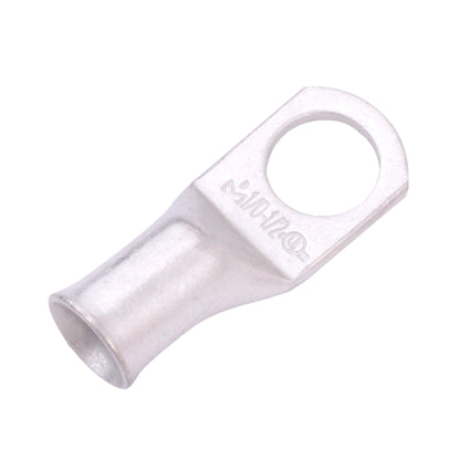 1/0 AWG (0 Gauge) 1/2" Stud, Tinned Copper Battery Cable Ends, Wire Lugs, Marine Grade, MD1012P