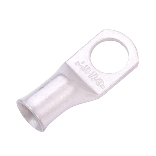 1/0 AWG (0 Gauge) 1/2" Stud, Tinned Copper Battery Cable Ends, Wire Lugs, Marine Grade, MD1012P