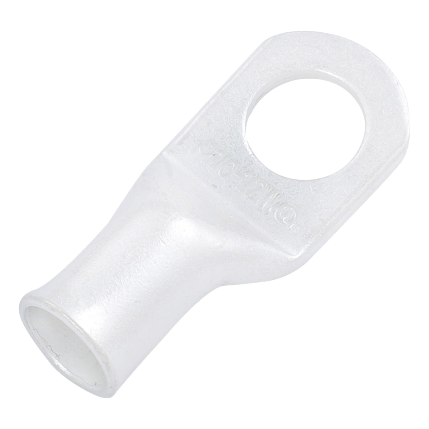 1/0 AWG (0 Gauge) 1/2" Stud, (Wide Pad) Tinned Copper Battery Cable Ends, Wire Lugs, Marine Grade, MD1012PW