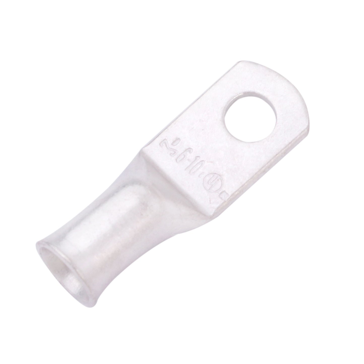 6 AWG (6 Gauge) #10 Stud, Tinned Copper Battery Cable Ends, Wire Lugs, Marine Grade, MD0610P