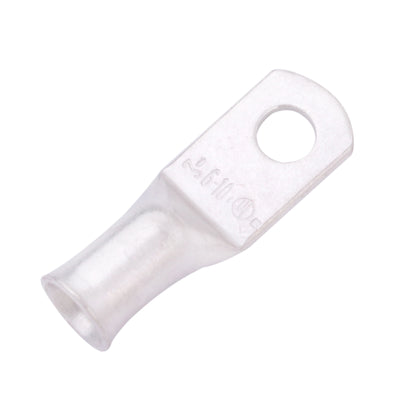 6 AWG (6 Gauge) #10 Stud, Tinned Copper Battery Cable Ends, Wire Lugs, Marine Grade, MD0610P