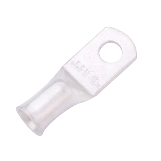 6 AWG (6 Gauge) #10 Stud, Tinned Copper Battery Cable Ends, Wire Lugs, Marine Grade, MD0610P