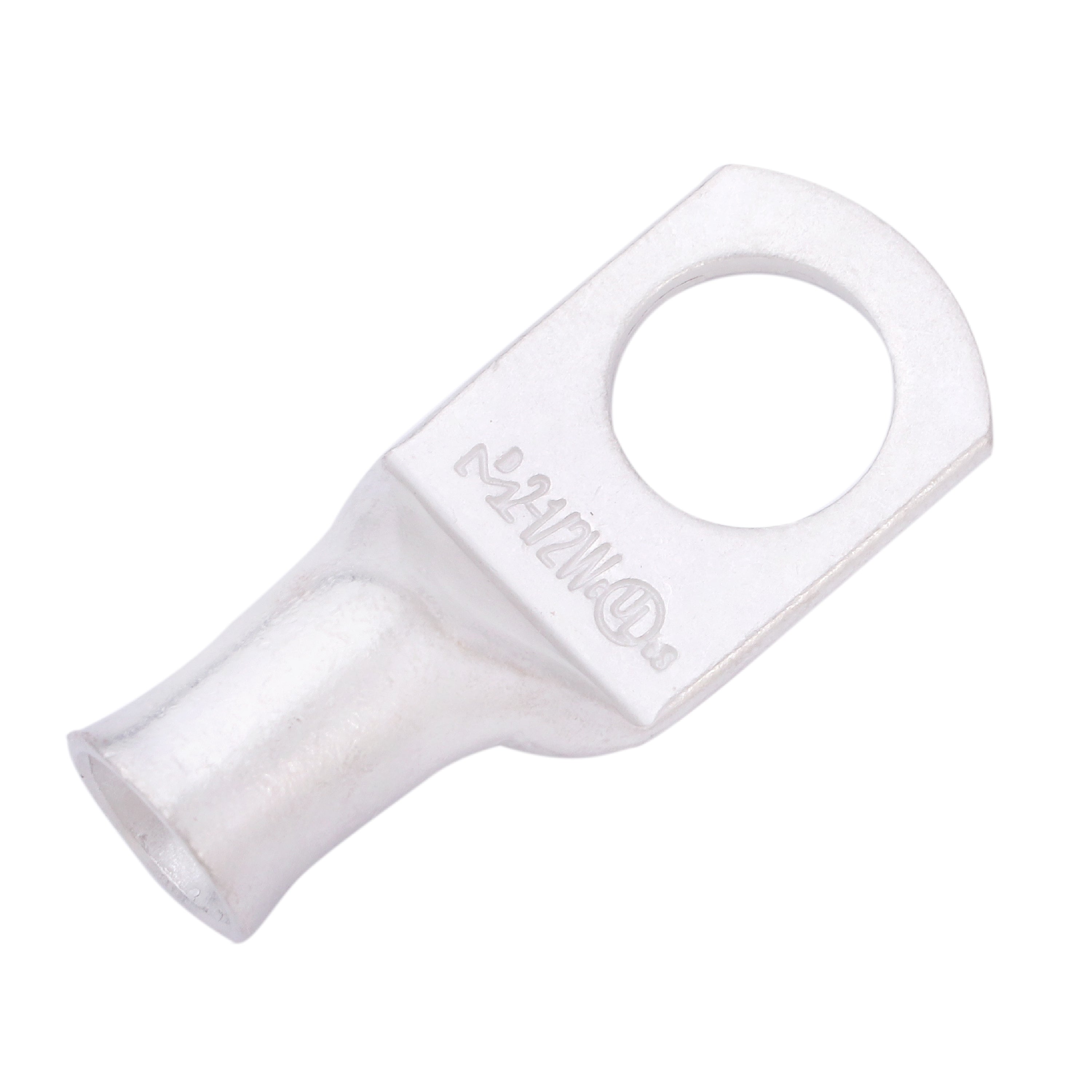 2 AWG, 1/2 Stud, Tinned Copper Battery Cable Ends, Wire Lugs SELTERM