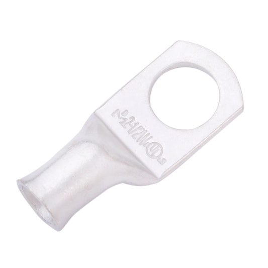 2 AWG (2 Gauge) 1/2" Stud, Tinned Copper Battery Cable Ends, Wire Lugs, Marine Grade, MD0212PW