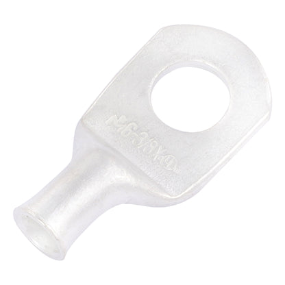 6 AWG (6 Gauge) 3/8" Stud, (Wide Pad) Tinned Copper Battery Cable Ends, Wire Lugs, Marine Grade, MD0638PX