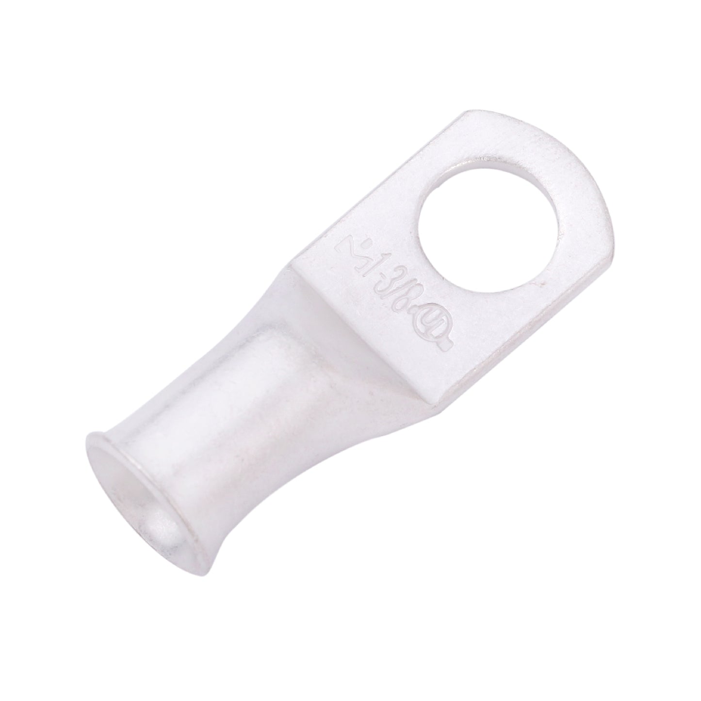 1AWG(1 Gauge) 3/8" Stud, Tinned Copper Battery Cable Ends, Wire Lugs, Marine Grade, MD0138P