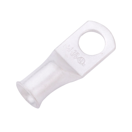 1AWG(1 Gauge) 3/8" Stud, Tinned Copper Battery Cable Ends, Wire Lugs, Marine Grade, MD0138P
