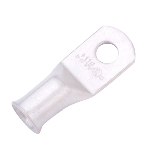 1AWG (1 Gauge) 1/4" Stud, Tinned Copper Battery Cable Ends, Wire Lugs, Marine Grade, MD0114P
