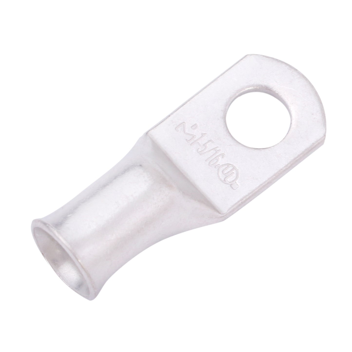1AWG (1 Gauge) 5/16" Stud, Tinned Copper Battery Cable Ends, Wire Lugs, Marine Grade, MD0156P