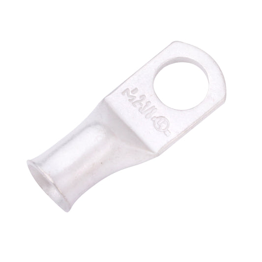 2 AWG (2 Gauge) 3/8" Stud, Tinned Copper Battery Cable Ends, Wire Lugs, Marine Grade, MD0238P