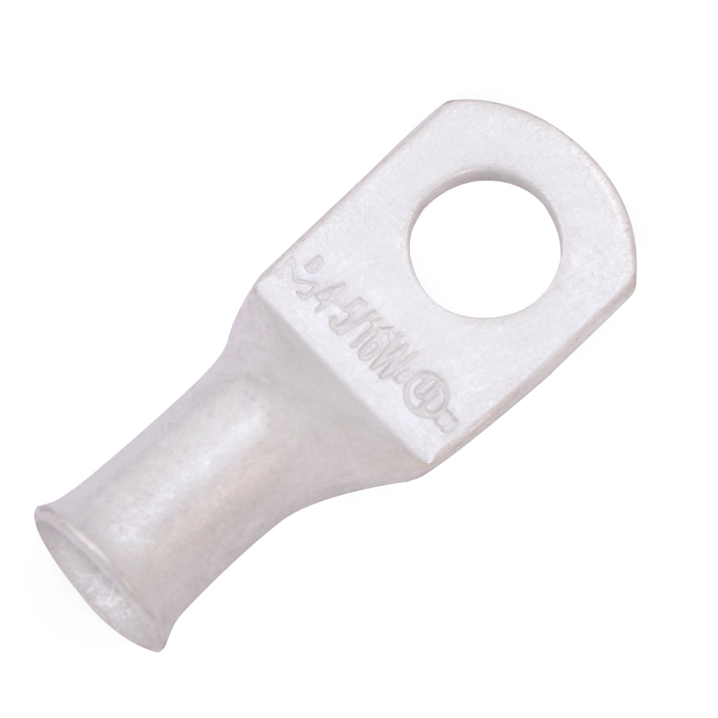 4 AWG (4 Gauge) 5/16" Stud, (Wide Pad) Tinned Copper Battery Cable Ends, Wire Lugs, Marine Grade, MD0456PW